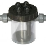  GHL - Measurement cell, for up to 4 probes reading e.g. pH, temp, redox, conductivity